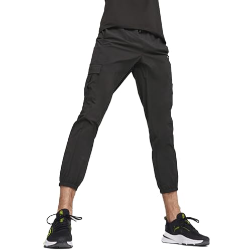 PUMA Mens Flex Woven Cargo Pants Casual - Black2
