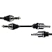 RYNCO Pair (2) Front CV Axle Shaft Assembly Compatible with Mazda 3 2009-2005, 2.0L Automatic Trans, Driver and Passenger Side, i Sedan Replace# NCV47500 NCV47542