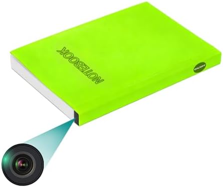 Hidden Camera Notebook Spy Camera 1080P HD Mini Nanny Cam with Mo...