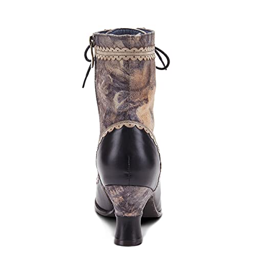 Spring Step L'Artiste BEWITCH-FLORAL Ankle Boot, Black Multi thumb #3