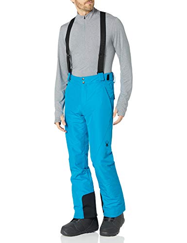 Spyder Men's Transport Ski Pant, Electric Blue/Electric Blue, Medium