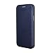 Produktbild BYONDCASE iPhone SE 2016 / 5s / 5 Flip-Case Hülle [Deluxe Leder Klapphülle] Handyhülle mit Einer 360 Grad Fullbody Rundumschutz-Funktion in Blau Ultra Slim kompatibel iPhone 5s / 5 / SE 1. Generation