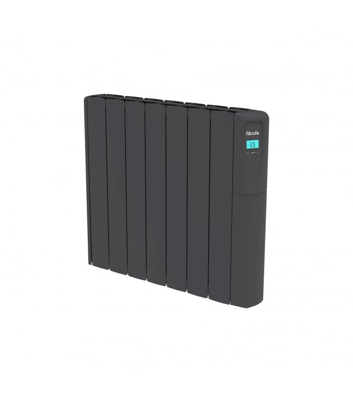 Fácula - Emisor Fluido ZGRAF 1500w | Programación diaria/sem | Ventanas abiertas | Fácil manejo | Bloqueo de teclado
