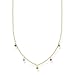 Produktbild Thomas Sabo Damen Halskette farbige Steine gold 925 Sterlingsilber, 40-45 cm Länge