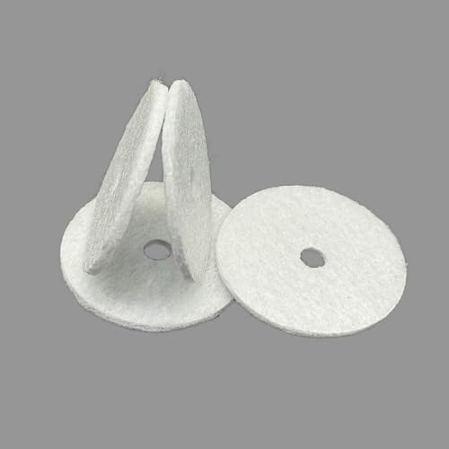 Image of Cotton Nano Mesh Pads for Aquarium Nano Bubble Diffuser,4-Pack, White (3.2cm x 0.15cm), for Asin B0F2MXXZFP