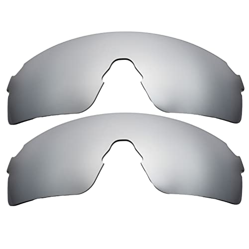 Verres polarisés Oakleys EVZero titane anti-reflet pour cyclisme