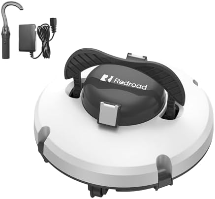 Redroad S1 Robot Pool Cleaner, Double Motor Battery, 130 Min Auto...