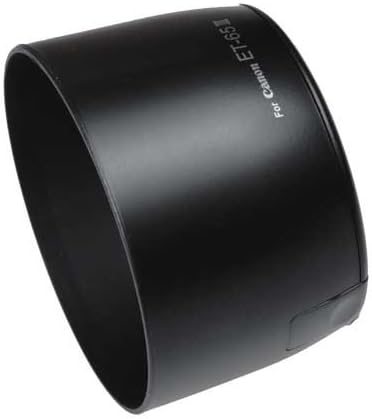 Fotodiox Lens Hood Replacement for ET-65III Compatible with Canon EF 85mm f/1.8 and Other Canon Telephoto Lenses