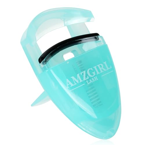 Rizador de pestañas portátil, rizador de pestañas postizas, rizador de pestañas profesional, herramientas de maquillaje para todos los tipos y formas de pestañas, para mujeres y niñas, viaje de