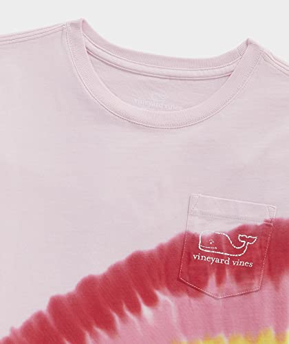 vineyard vines Girls' Rainbow Tie Dye Short-Sleeve Pocket Tee3