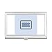 Mahjong Circle Dots 8 Tile Pattern Business Card Holder Case Pocket Box Wallet