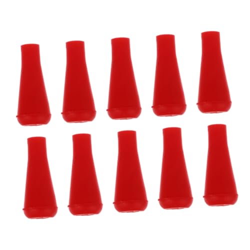 CORHAD Archery Practice Arrowheads 10 Pack Soft Rubber Broadheads for Bow Hunting