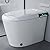 TEISVAY Smart Toilet Auto Open/Close Lid Smart Bidet Toilet with Heated Seat, Washing and Dryer Smart Toilet with Bidet Built in, Smart Toilets for Bathroom with User Habit Setting and Touch Control