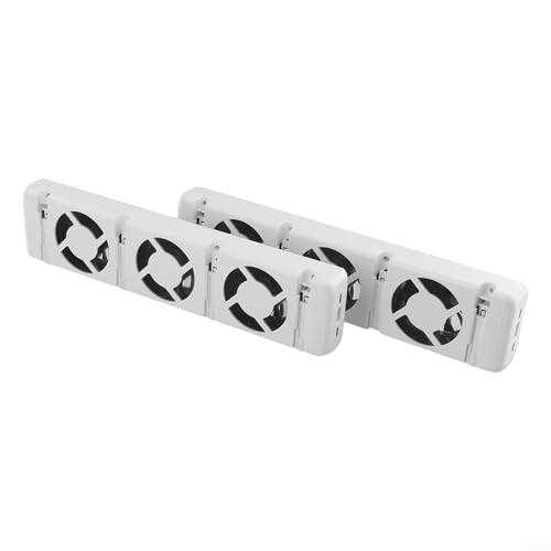 URPIZY Heizkörper Ventilator Smart Radiator Booster 3.0 Heizungslüfter Langlebiger Heizungsventilator Für Unterheizungen Und Heizkörper,Zum Sparen Von Energie Und Heizkosten