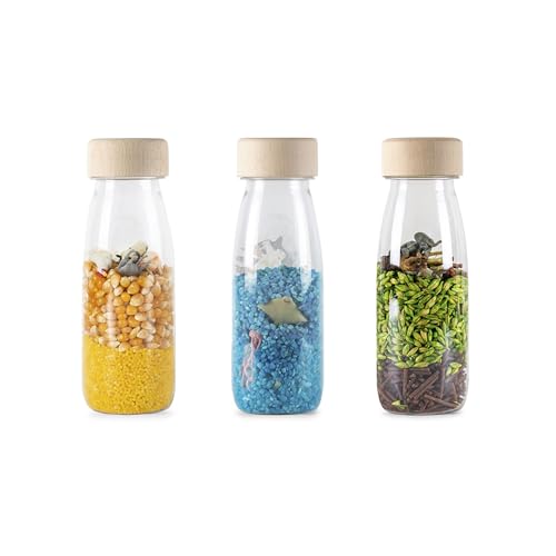 Bouteille sensorielle Petit Boum 47649 multicolore avec manuel d'éveil acoustique