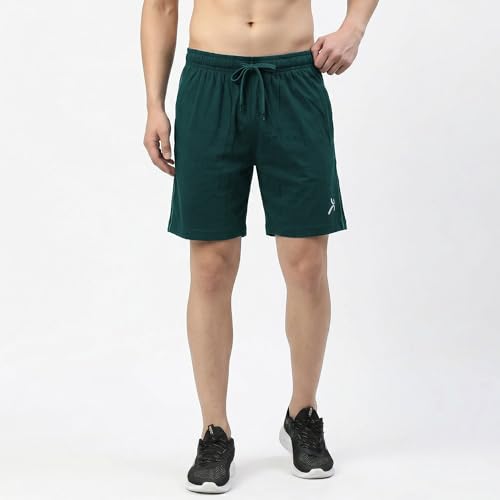 Image of Amul Comfy Men Ultra Soft Cotton-Rich Drawstring Lounge Shorts
