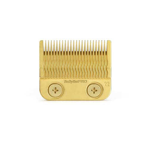 Tête de coupe titanium gold fade FXONE BaByliss Pro en titane doré haute précision