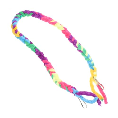 BESPORTBLE ヤドカリのおもちゃ 水族館 止まり木 動物 ロボット 生息地つる吊り下げおもちゃ カメ フェレットケージ 爬虫類水槽のつるのおもちゃ ヤドカリのつるの生息地 ねずみ 魚 綿ロープ