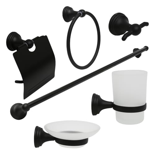 Opiniones y reviews de Juegos de accesorios de baño disponible en línea para comprar. 41 Fleximatic 4205 Juego de Accesorios para baño Negro Mate