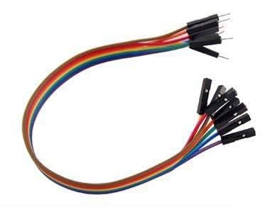 TESTIN ELECTRONICS SG90 Servo Motor Ultrasonic Sensor and 10 Pcs Male to Female Jumper Wire kit for DIY & Science Project 2