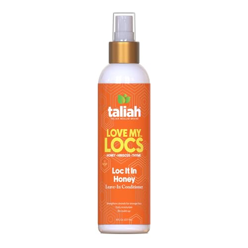 Taliah Waajid Love My Locs Honey Hibiscus Leave-In Conditioner, 8oz - Healthy Radiant Locs