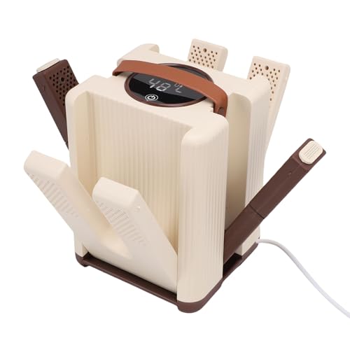 Secador de botas eléctrico portátil plegable 6 brazos miniatura 4