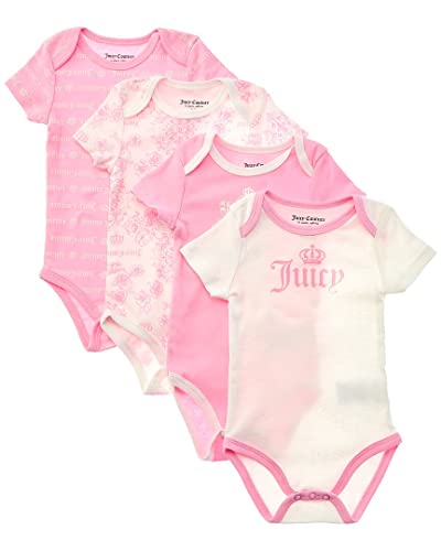 Juicy Couture 4 Pieces Pack Bodysuit