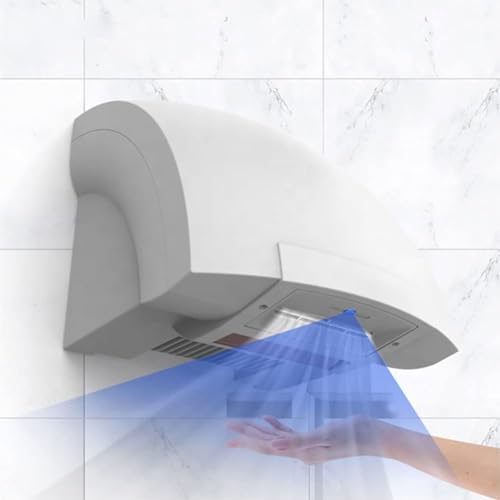 Automatic High Speed Hand Dryer, 1200W Electric Hand Dryer with Motion Sensor, Bathroom Hand Dryers, Constant Temperature
