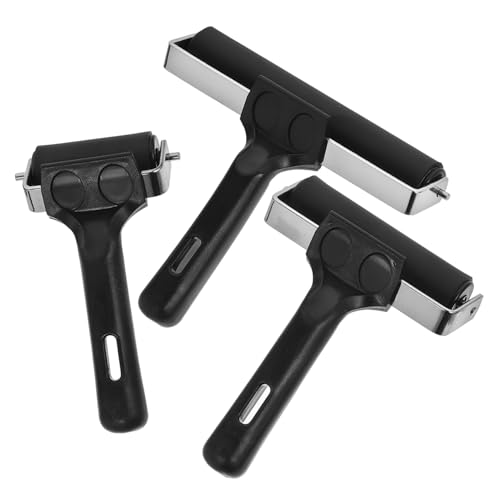 HAPINARY 3pcs Printing Roller Tool Set Handheld for Boys and Girls for Printmaking Art