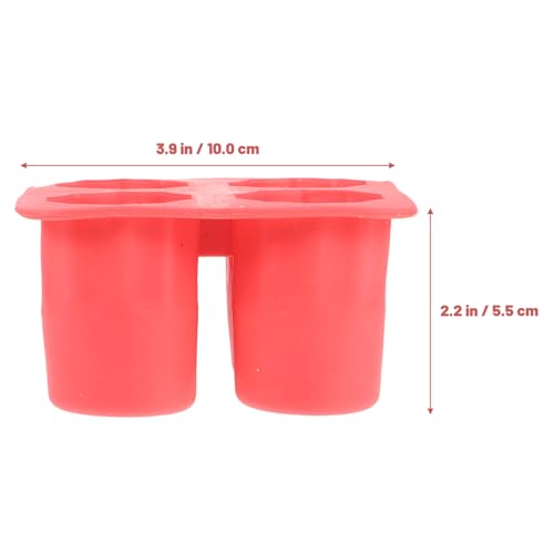 Molde de silicona para cubitos de hielo forma taza Unomor miniatura 2