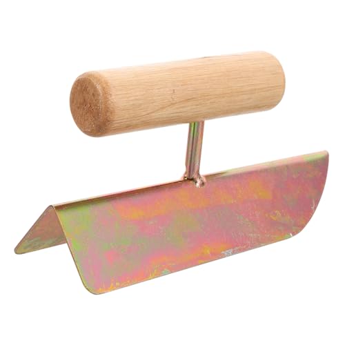 DOITOOL paleta espátula de acabado herramienta de juntas rasqueta de yeso espátula profesional doble equipo pintar herramientas herramienta de masilla llana de cemento con mango Madera