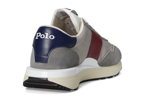Image of POLO RALPH LAUREN Men's Train 89 Suede-Paneled Sneakers