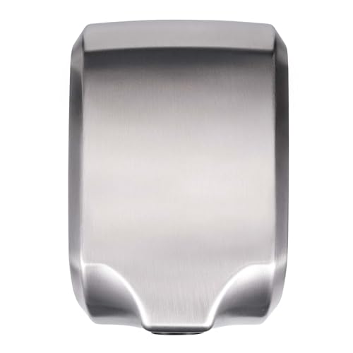 Goetland 304 Stainless Steel Hand Dryer Commercial Compact 1350w 70dB Heavy Duty Dull Polished for Bathroom Home Business Apartment by Goetland - Used condition - US$89.99