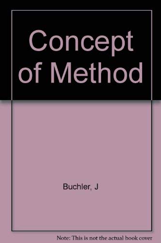 BUCHLER: CONCEPT OF METHOD (CLOTH)