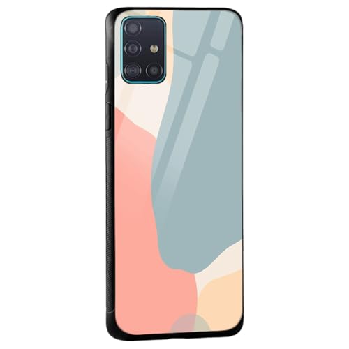 Image of COLORflow Back Cover Compatible with Samsung Galaxy A71 | Stone Marble | Shockproof TPU Bumper Cover with Camera Protection Back Cover Compatible with Samsung Galaxy A71
