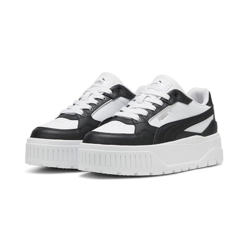 Image of PUMA Karmen II Idol Women's Sneakers 41 White Black Silver Metallic