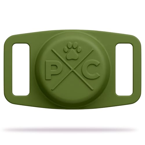 Image of Pup Culture AirTag Dog Collar | Durable & Protective Dog AirTag Holder - Track Your Pet Using Apple AirTag Technology - Dog Collar AirTag Holder -for Dogs and Cats