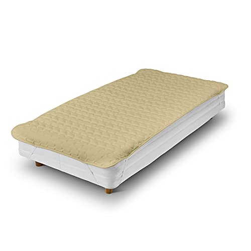 オフタイム 敷きパッド 100×200cm さらっとパイル レーヨン オールシーズン 洗える ナチュラル おしゃれ 無地 シングル ベージュ AJ025PDS