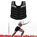 kowaku Weighted Vest Fitness Vest Exercise for Boxing Running Gym Boxing Waistcoat Fitness for Men Women Weighted Jacket Adjustable