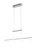 jojo pendelleuchte ersatzteile 400Lumen / 3000Kelvin Trio Leuchten LED-JoJo-Pendelleuchte in Chrom / Aluminium gebürstet, Acryl satiniert / klar 374410406