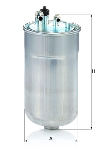 MANN-FILTER Wk 8021 Filtro Carburante - Per Autovetture + Veicoli Commeriali - 3