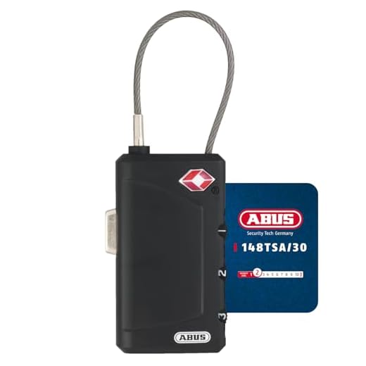 Abus Cadeado AB148TSA/30 B, preto, 30 mm