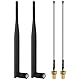 YELUFT 2 Stück 868 MHz LoRa Antenne 5dBi Verstärkung Omnidirektionaler SMA-Stecker