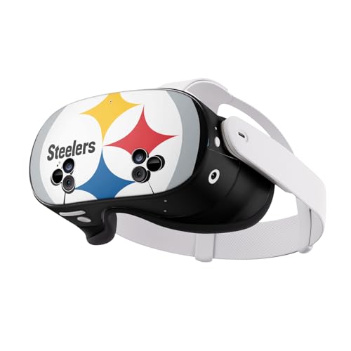 Autocollant Meta Quest 3S vinyle NFL Pittsburgh Steelers surdimensionné