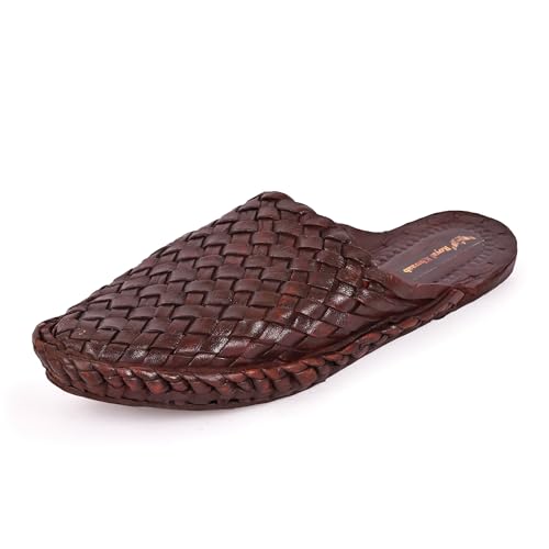 Royal Khwaab Kolhapuri Chappal for Men|Kolhapuri Slippers for Men|Kolhapuri Shoes for Men|Leather Slippers for Men|Wedding Slippers for Men-B1