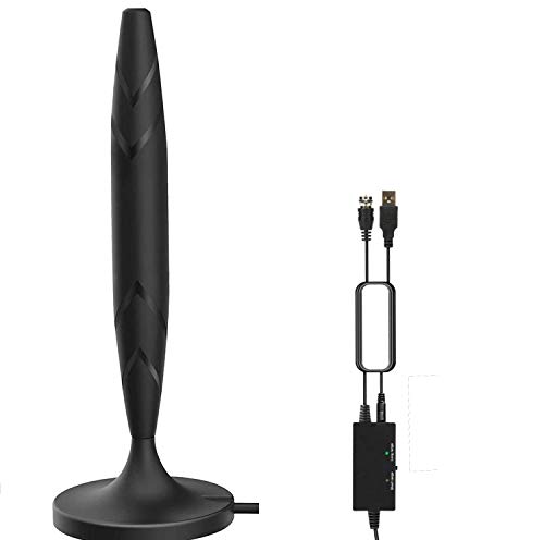 TV Antenna Indoor Amplified Digital HDTV Antenna 120 Mile Range 4K 1080P Powerful