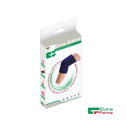Cura Farma 26088 La Ginocchiera Super Elastica, Grazie Al Tessuto Con Elevata Elasticita Della Sua Struttura, E Facile Da Indossare Struttura In Tessuto Super Elastico Facile Da Indossare (Xl) - 2