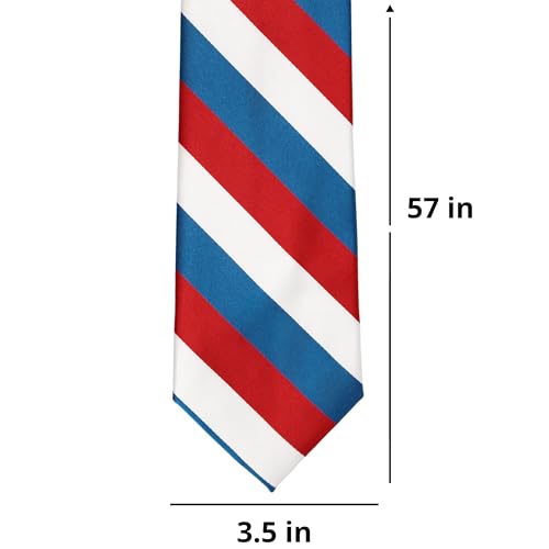 Image of tiemart Men's Striped Tie Standard Length