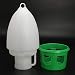 Bird Water Drinker Feeder 4.5L Pigeon Handle Plastic Pot Dispenser Container Pigeons Poultry Birds Supplies Tools