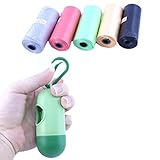 75 Disposable Diaper Refill Bags with Free Capsules Diaper Bag Dispenser,Unscented,Color May Vary